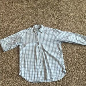 Brooks Brothers Country Club Men’s Dress Shirt M | 100% Egyptian Cotton